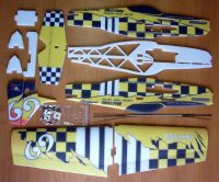 Mustang yellow 10mm EPP - 780mm
