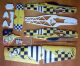 Mustang yellow 10mm EPP - 780mm