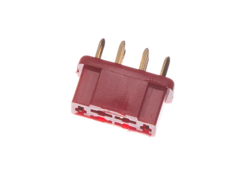 Hochstrom Multiplex MPX Buchse rot