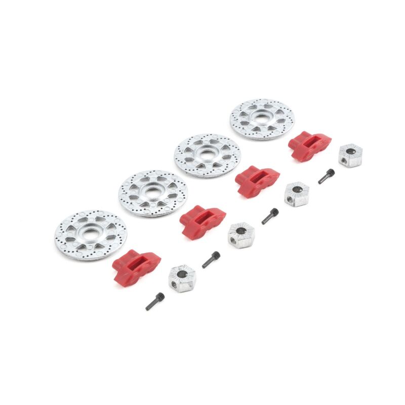 Horizon Hobby - Hex, Rotor, Caliper & Pin Set (4): Baja Rey (LOS232006)