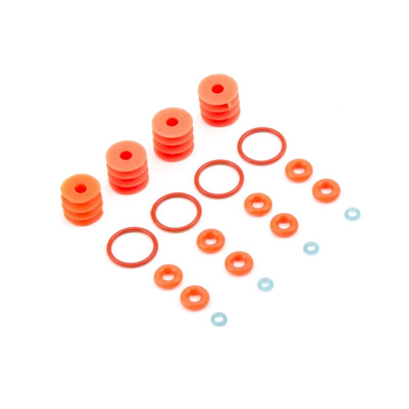 Horizon Hobby - FR/RR Shock Seal & Limiter Set: Baja Rey (LOS233004)