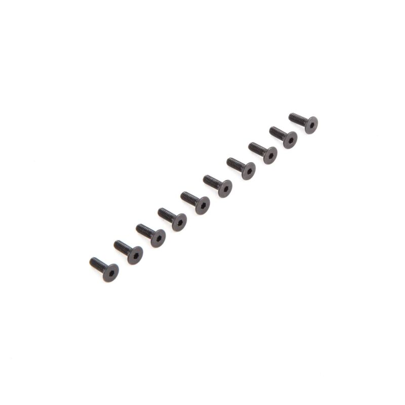 Horizon Hobby - Flat Head Screws M2.5 x 8mm (10) (LOS235009)