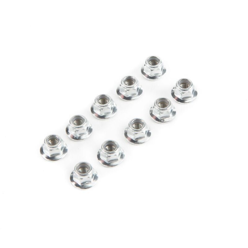 Horizon Hobby - Lock Nut, Flanged M5 x 0.8 Serrated (10) (LOS235015)