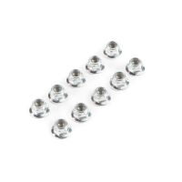 Horizon Hobby - Lock Nut, Flanged M5 x 0.8 Serrated (10)...
