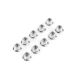 Horizon Hobby - Lock Nut, Flanged M5 x 0.8 Serrated (10) (LOS235015)