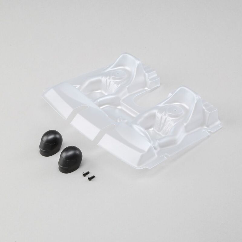 Horizon Hobby - Interior Set with Helmets, Clear: Baja Rey (LOS230020)