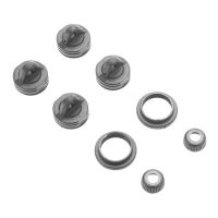 Hobbico - Dämpferkappe Set (2) NERO (AR330337)