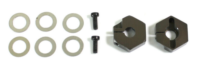 Team C - 12mm Aluminium Sechskantradmitnehmer (2 St.) TM2V2 (T02245)