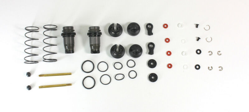 Team C - "Big Bore" Dämpfer Set hinten inkl. Bleed Cap (2 St.) TM4 (T04163)