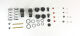 Team C - "Big Bore" Dämpfer Set hinten inkl. Bleed Cap (2 St.) TM4 (T04163)