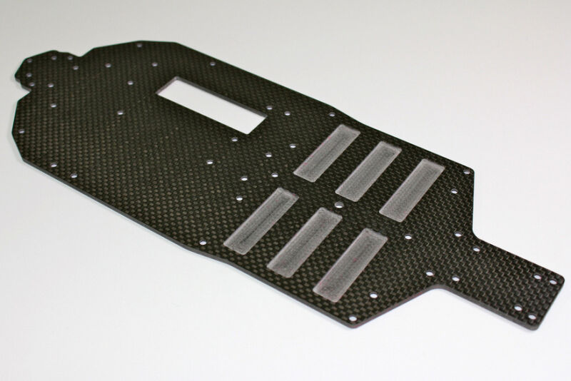 Team C - Carbon Chassisplatte 4WD Comp. Buggy (T04050)