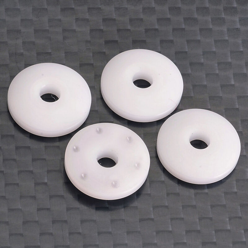 Team C - 12mm "Big Bore" Dämpferkolbenplatten (4 St.) 1:10 Onroad (TU0464)