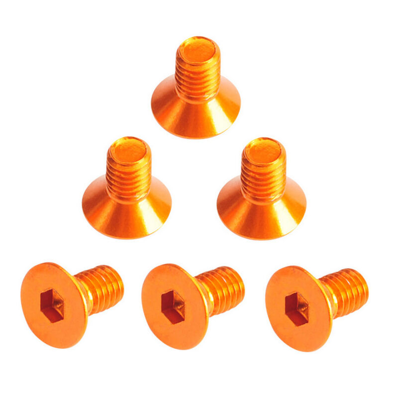 Team C - 3x6mm Innensechskantschraube Senkkopf orange (6 St.) (TU1036)