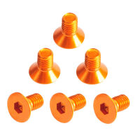 Team C - 3x6mm Innensechskantschraube Senkkopf orange (6...