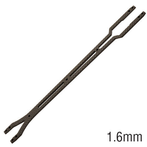 Team C - Carbon Chassisplatte oben 1.6mm 1:10 Comp. Onroad (TU1072)
