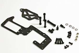 Team C - Carbon Umbaukit f. Radioplatte 1:8 Comp. Buggy (TU0898)