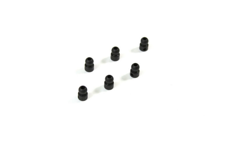 Team C - Kugelkopf 6.8mm Stabi schwarz (6 St.) (T08892)