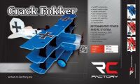 Crack Fokker blue/white 8mm EPP - 890mm