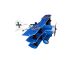 Crack Fokker blau/weiß 8mm EPP - 890mm