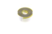 PVC Schrumpfschlauch 37mm transparent gelb - 1m