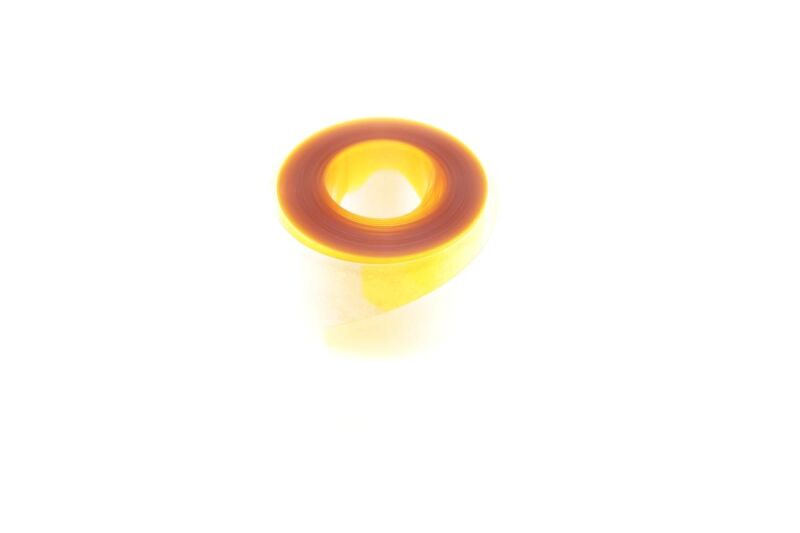 PVC Schrumpfschlauch 45mm transparent orange - 1m