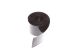 Muldental - PVC heat shrink tubing 45mm full colour black - 1m