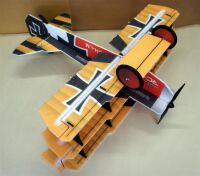Crack Fokker red/yellow 8mm EPP - 890mm