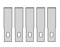 Donau Elektronik - 5 Ersatzmesser Nr.2