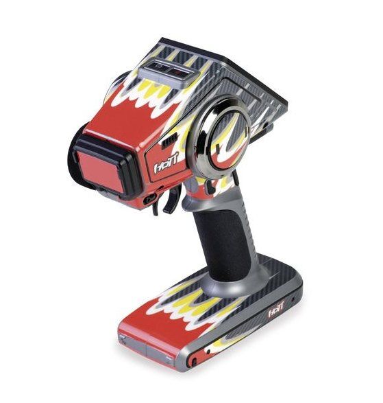 Graupner - Dekorbogen X-8E flame red yellow (S1008.14R)