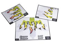 Graupner - Dekorbogen X-8E freaky yellow (S1008.14G)