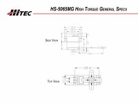 Hitec - Servo HS-5065MG