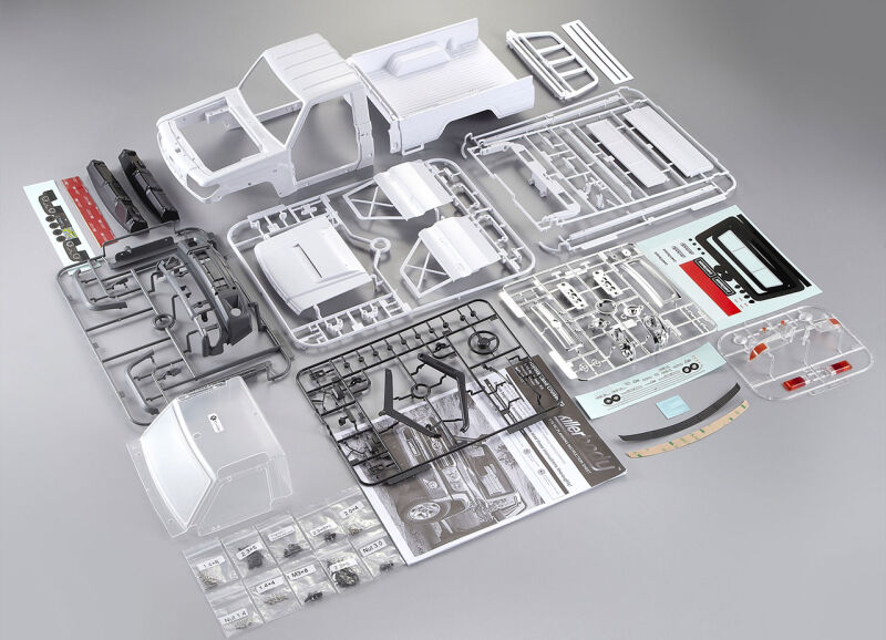 Killerbody - 1/10 Toyota Land Cruiser 70 ABS-Kunststoff Bausatz (KB48601)