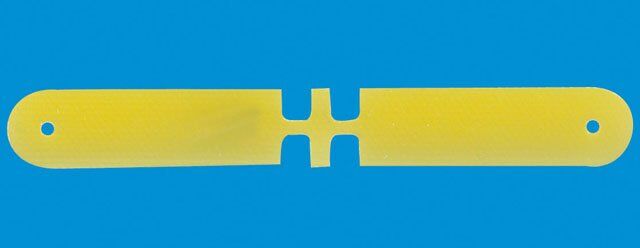 Extron - GfK-Ruderhörner/Scharnierlager 1,5mm 40/1x2,0mm (2 Stück)