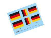 Aufkleber Flaggensatz Deutschland