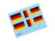 Extron - Sticker flag set Germany