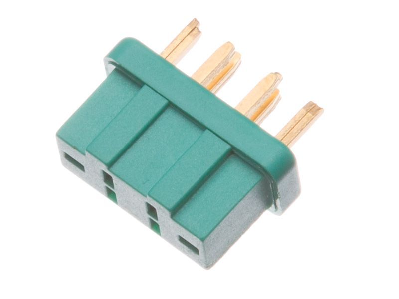 female connectors green double