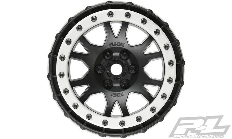 Pro-Line - ProLine Impulse Pro-Loc Felge mit grauen Ringen v/h (2) (PRO2763-03)