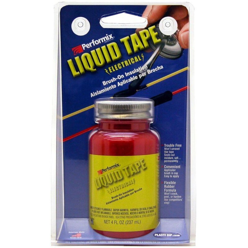 Plasti Dip Flüssiggummi electrical Tape rot - 118ml