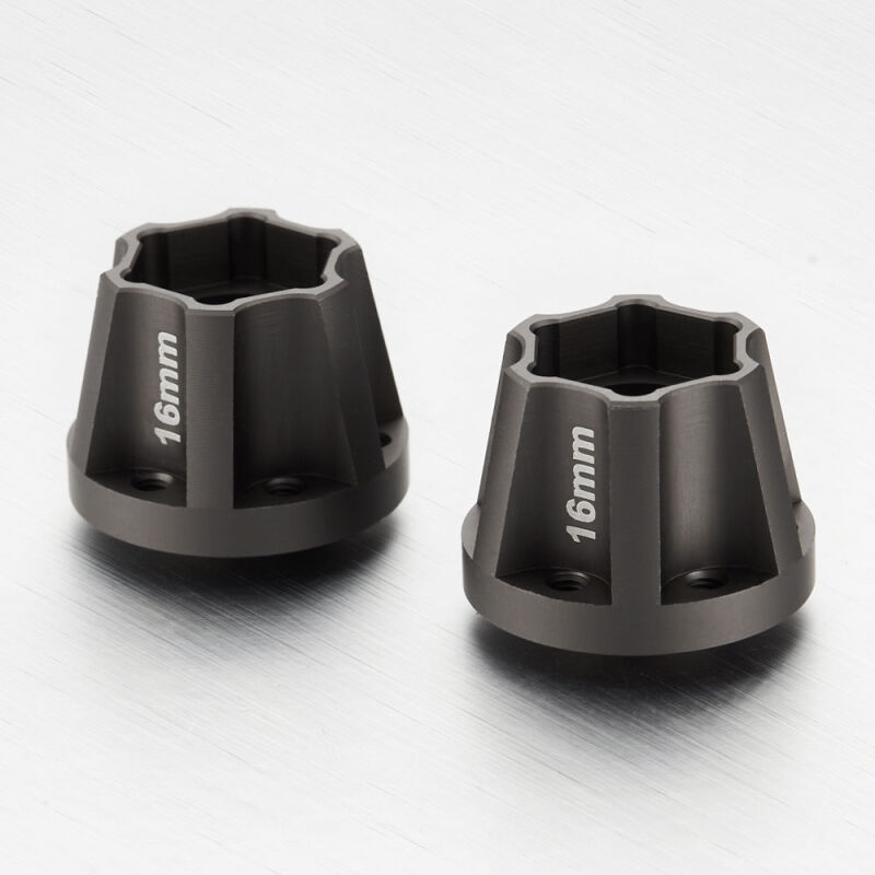 Robitronic - 16MM width  hex connector for 12mm hex wheel (TC1401-107G)