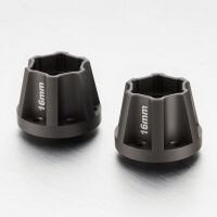 Robitronic - 16MM width  hex connector for 12mm hex wheel...