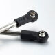 Robitronic - Linkage Rod Titanlegierung 129,5mm (2 Stk) (TC1401-49)