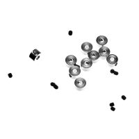 Voltmaster - Set collars with grub screws 2.1mm (10 pieces)