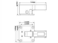 Pichler - Retractable landing gear electric left (2 pieces)