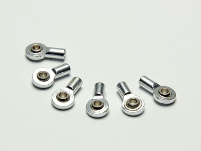 Aluminium ball link M3 x 3 x 5 x 18mm (6 pieces)