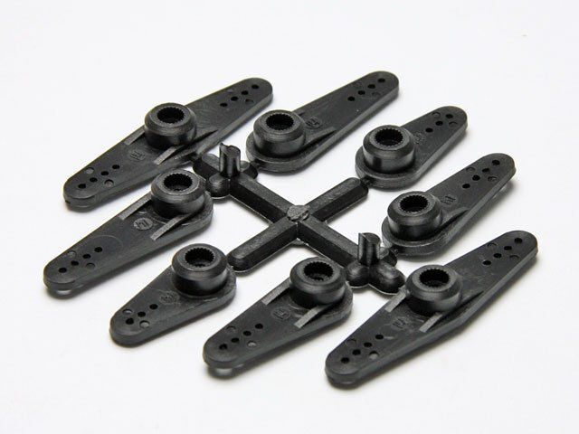 Servohebel Set Nylon verstärkt Hitec schwarz