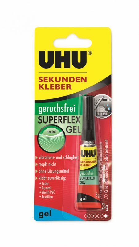 UHU - Superflex Sekundenkleber - 3g