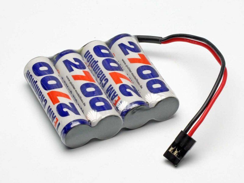 NiMH AA Empfängerakku 2700mAh 4,8V