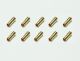 Extron - Gold socket 3mm (10 pieces)