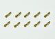 Extron - Gold plug 4mm (10 pieces)