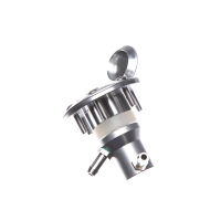 Miracle - Fuel Dot tank cap fuel valve hinged silver